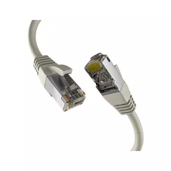 EFB-Elektronik CAT8.1 pilkas 0,50m RJ45 jungiamasis kabelis S/FTP PIMF LSZH 2000MHz 40GB tinklo kabelis