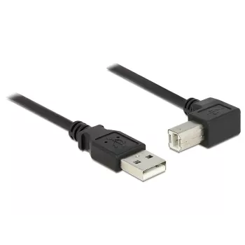 USB kabelis DeLOCK 2 m USB 2.0 USB A USB B juodas