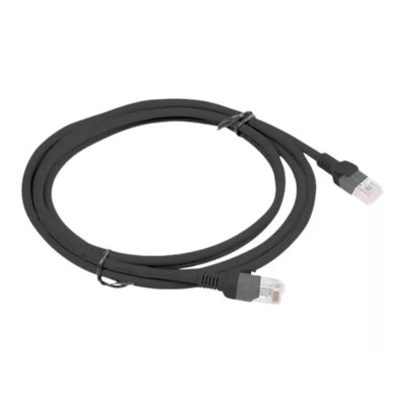 Tinklo kabelis LANBERG PCU5-10CC-0200-BK RJ-45 Cat5e U/UTP 2 m Juoda