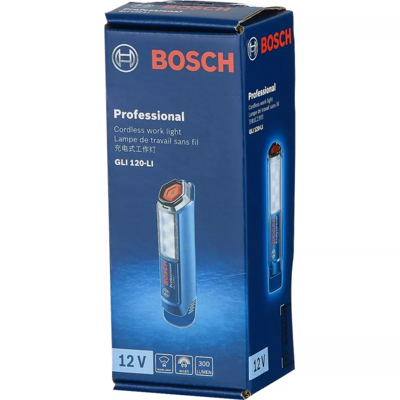 Bosch GLI 12V-300 Professional nešiojamas šviesos strypas, 300 liumenų, 12 V