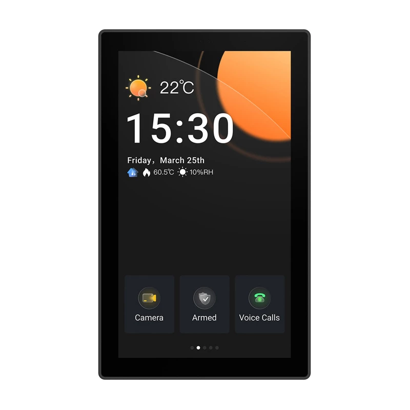 SONOFF NSPanel Pro 120 išmanusis valdymo skydelis Matter WiFi/Bluetooth/ZigBee (juodas)