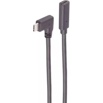 ShiverPeaks SHVP BS13-54025 - USB 3.2 laidas, 90° C kištukas į lizdą, 1,0 m