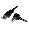 StarTech.com 2 m USB 2.0 A į dešinį kampą B laidas - M/M