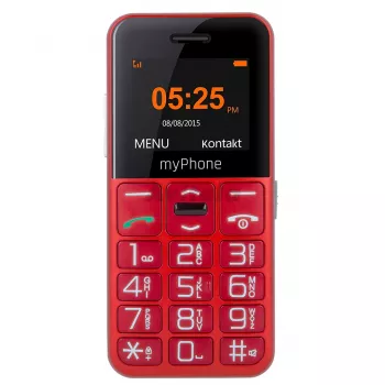 Mobilusis telefonas myPhone Halo Easy 4,32 cm (1,7 inch) 70 g Pilka, Raudona