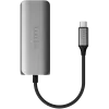 Satechi 4-in-1 dokų stotelė ST-H3C25EM USB-C 3.2 Gen2 pilka
