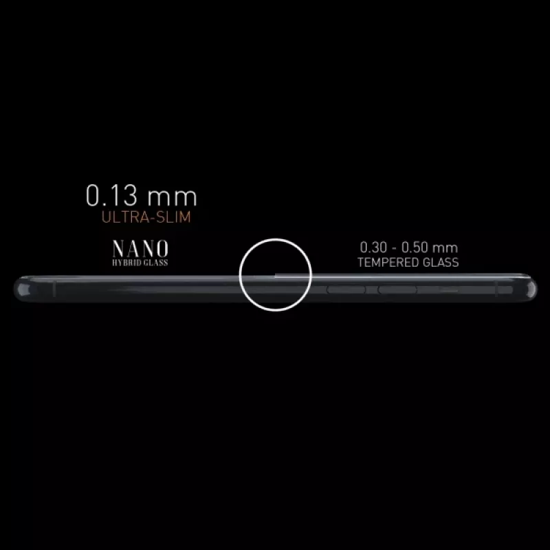 Sbox NANO HYBRID GLASS 9H apsauginis stiklas, skirtas Huawei P10 Plus