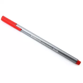Finelaineris Staedtler triplus 334 Raudonas
