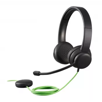 Laidinė konferencinė ausinė Acer GP.HDS11.01N — supra-aural, 2 m laidas, 20–20000 Hz, 160 g, juoda