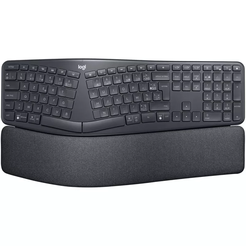 Logitech ERGO K860 for Business pilno dydžio belaidė klaviatūra AZERTY
