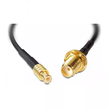 Koaksialinis kabelis DeLOCK 88578 0,2 m Juodas