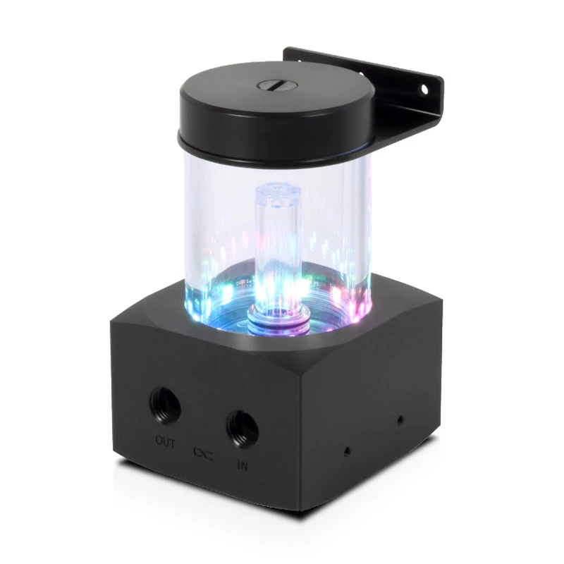 Rezervuaras Alphacool Core 1022162 Acetal/Acrylic Juodas Skaidrus 76,5 mm