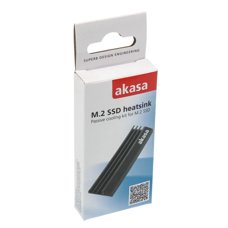 M.2 SSD radiatoriaus plokštė Akasa A-M2HS01-BK