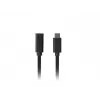 Lanberg CA-USBE-20CC-0015-BK USB-C pratęsimo kabelis M/F, USB 3.2 Gen 1, 1,5 m, juodos spalvos