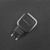 AC sieninis įkroviklis QOLTEC 50186 išmaniajam telefonui ir planšetei, 5 V 3,4 A, 17 W, 2× USB, juodas