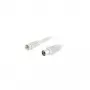 Wentronic Goobay SAT/antenos jungiamasis laidas, baltas, 1,5 m – F kištukas IEC/koaksialinis lizdas (11829)