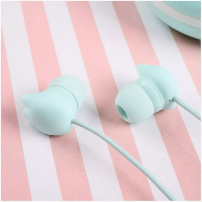 Ausinės Tellur In-Ear Headset Macaron Blue TLL162132