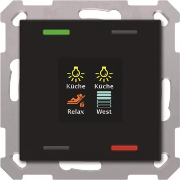 MDT KNX mygtukas Smart 55 4 krypčių Farbdi BE-TAS550406.01 (BE-TAS550406.01)