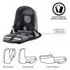 Kuprinė XD-Design Bobby Hero Small Black Grey