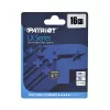 PATRIOT PSF16GMDC10 microSDHC atminties kortelė – 16 GB, Class 10, UHS-I (U1), 80 MB/s, juoda