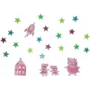 Lipdukas sienai Hasbro Peppa Pig PP13870PP Šviečiantys tamsoje žvaigždutės