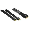 INTER-TECH laidas SFF-8654-8i į 2× SFF-8654-4i, 70 cm vidinis šakotuvinis laidas