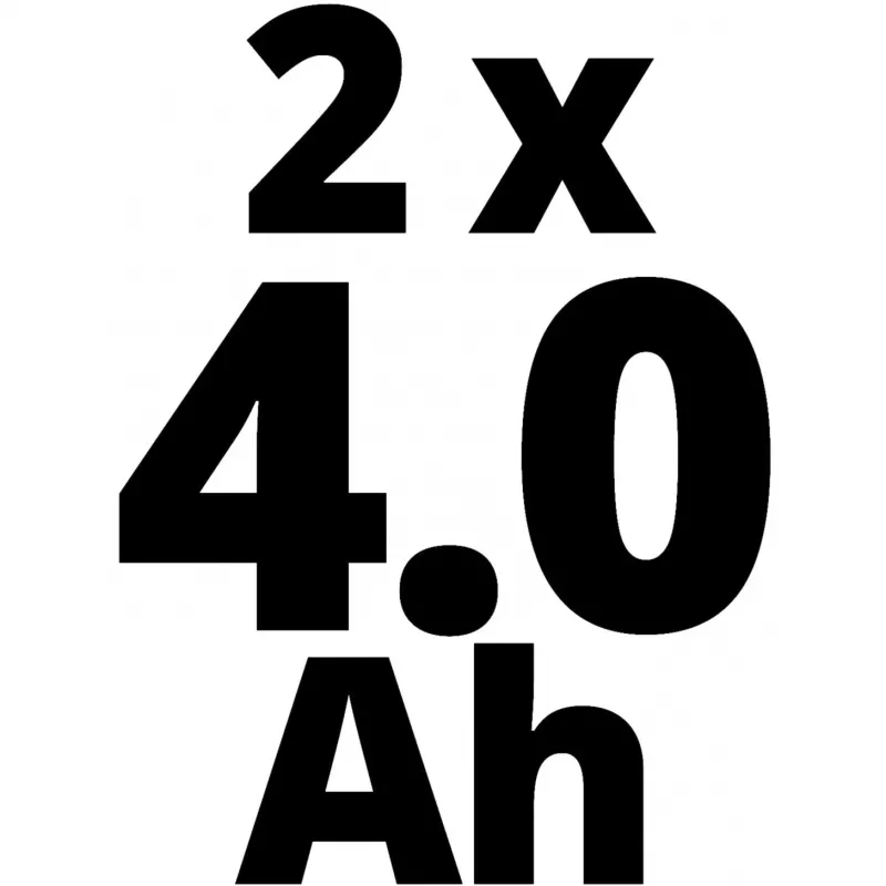 Akumuliatorius 18 V 2 x 4,0 Ah EINHELL