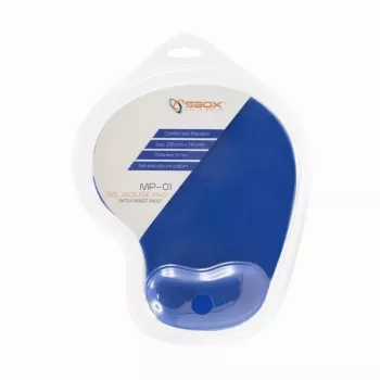 Sbox MP-01BL minkštas pelėdos kilimėlis su gelio užpildu, mėlynas