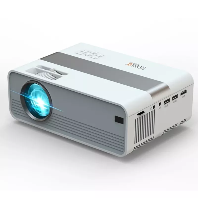 Technaxx TX-127 mini LED projektorius, LCD, HD 720p (1280x720), baltas/pilkas