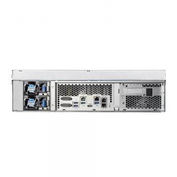 NAS Asustor Lockerstor 16R Pro AS7216RDX, 3U stovo, 16x (3,5 SATA HDD / 2,5 SSD), AMD Ryzen 7 Pro 7745 8C 3,8 GHz (iki 5,3 GHz), 16 GB ECC DDR5 4800 (maks. 192 GB), 1x M.2 NVMe lizdas (PCIe)