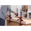 Vienos rankos spaustuvas Bessey EZ360-30, 300 mm gylis, 80 mm anga, juoda/raudona