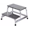 Pakojinė kopėčios Krause 805027, aliuminės, 2 pakopos, max apkrova 150 kg, 680 mm ilgis, 41 cm aukštis