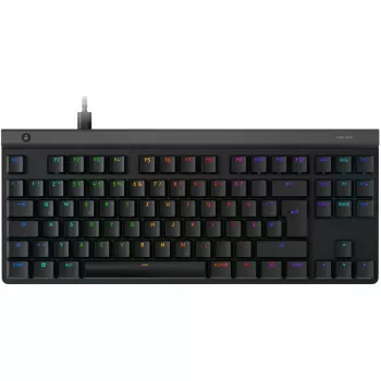 Logitech G515 TKL klaviatūra žaidimams USB QWERTZ vokiška juoda mechaninė RGB