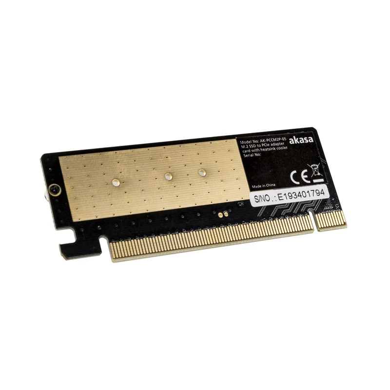 PCIe sąsajos plokštė M.2 NVMe diskams Akasa AK-PCCM2P-05