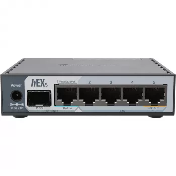 Mikrotik E60IUGS laidinis maršrutizatorius Gigabit Ethernet juodas