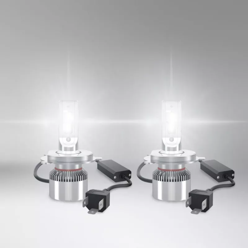 LED priekinių žibintų lemputės Ledvance LEDriving XTR H4 64193DWXTR, 2 vnt. komplektas