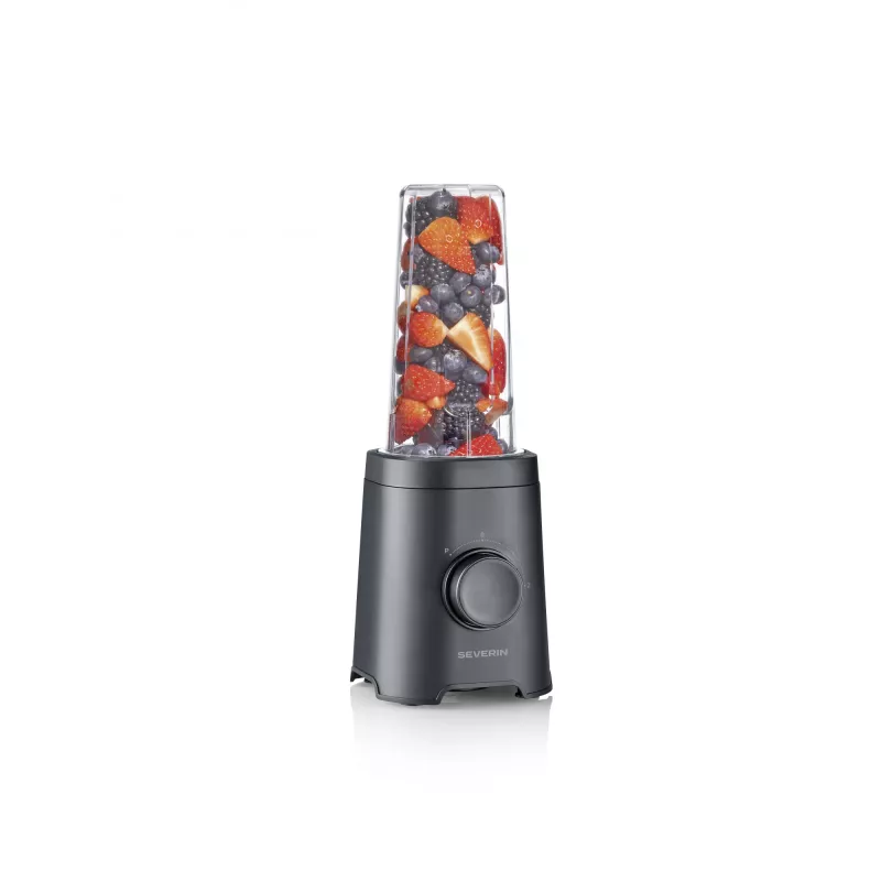 Stalinis blenderis SEVERIN SM 3743 – 0,6 L indas, 320 W, juodas, nerūdijančio plieno peiliai