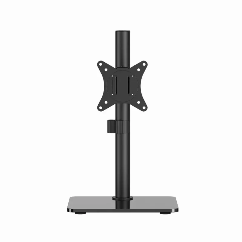 Monitorio stovas ant stalo GEMBIRD MS-D1ST-03 pilnas judesys 17–32 colių ekranams, plieninis, juodas, VESA 75x75–100x100, 9 kg