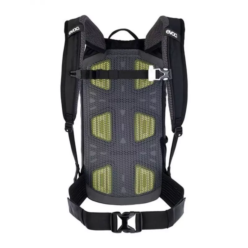 Kuprinė dviračiams EVOC Stage Black Nylon 12L su 2L hidratacijos sistema