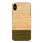 man and wood apsauginis dėklas iPhone XS Max — bambuko miško medinė nugarėlė