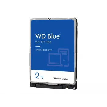 Standusis diskas Western Digital 2 TB 2,5 colio Serial ATA III WD20SPZX