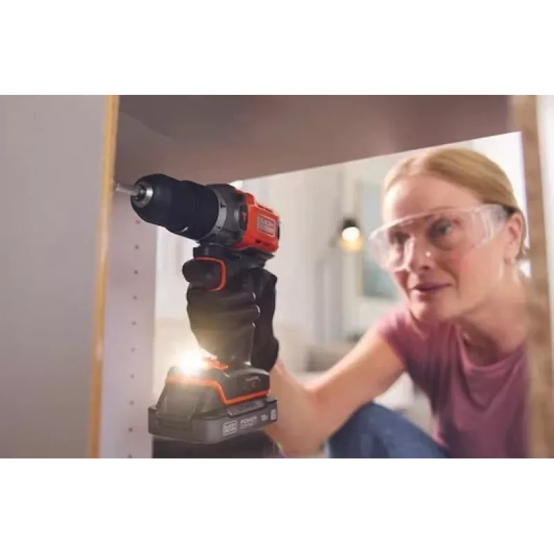 18V BCD383D2TA BLACK+DECKER gręžtuvas-suktuvas