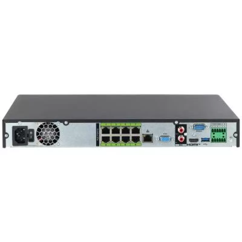 IP vaizdo registratorius NVR5208-8P-EI2, 8 kanalų, 8 PoE