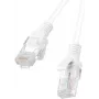 Tinklo kabelis Lanberg PCU6-10CC-0100-W 1 m Cat6 U/UTP baltas