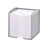 Kvadratinis permatomas užrašų bloknotas Durable TREND 105x100x100 mm