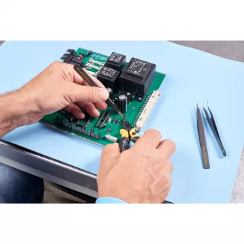 Pincetų rinkinys Wiha 32349 Industrial, 4 vnt., nerūdijantis plienas, elektrostatiškai laidūs