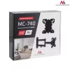 TV laikiklis sieninis MACLEAN MC-740 13–23 col., VESA iki 100x100, apkrova 30 kg