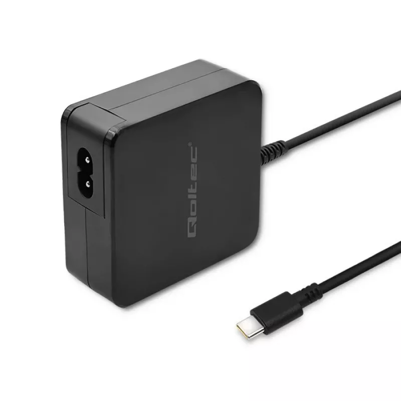 Qoltec 51027 Įkroviklis | 65W | 5-20,3V | 2-3,25A | USB C tipo | PD
