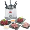 Clatronic FFR 2916 Vientisas 1 L Laisvai pastatomas 900 W Gruzdintuvė Pilka, Balta