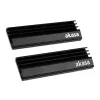 Akasa A-M2HS01-KT02 aušinimo sistema SSD šilumos šalintuvas/radiatorius juodas 1-2