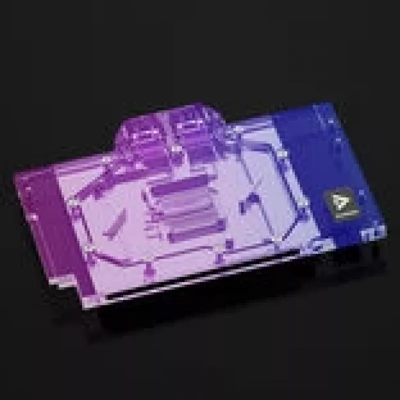 Vandens blokas GPU Barrow, skirtas ASUS ROG TUF 5080 / 5070 Ti – juodas